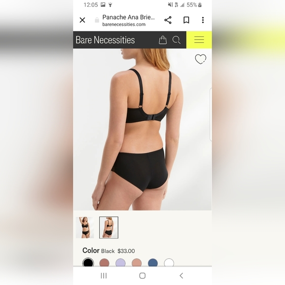 Womans Panache brief - Picture 3 of 9